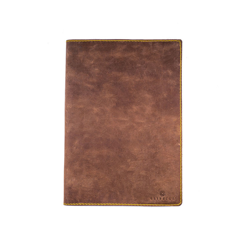 LIBRETA LLIBELLE A-4 MODELO ROMA COLOR MARRON / N AILSHG0200 - 0002 UNIDAD