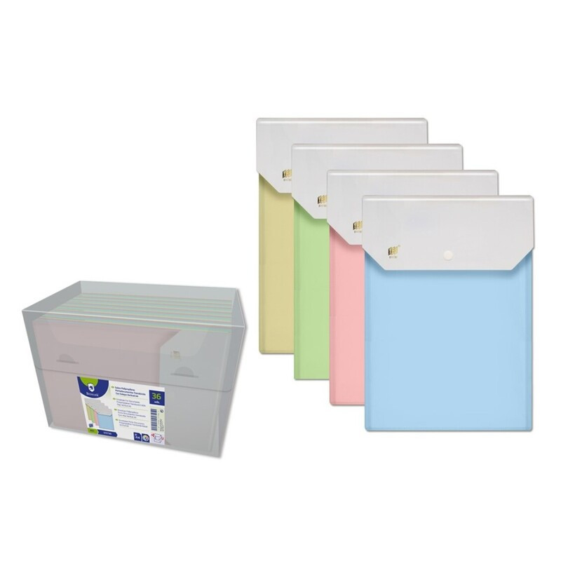 DOSSIER SOBRE BOLSA A4 VERTICAL YES 511730 POESSA UNIDAD