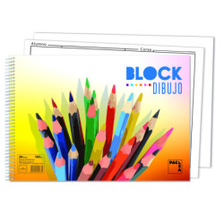BOLC DIBUJO ESPIRAL COLOURS 20H LISO SIN RECUADRO 230X330 130G PACSA