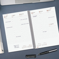 AGENDA OPAQUE E11 SVV 2026 AZUL+ FINOCAM26 742831026 172 X 14 X 242 MM