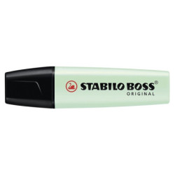 MARCD.FLUOR STABILO BOSS PASTEL PIZCA DE MENTA C/10U 70/116