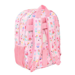 MOCHILA INFANTIL ADAPTABLE PEPPA PIG "HAVING FUN" 612272185 34*26 SAFTA22
