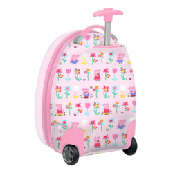 TROLLEY INFANTIL 16" PEPPA PIG "HAVING FUN" 612272848 43*28 SAFTA22