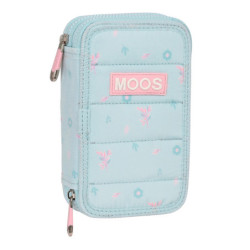 PLUMIER DOBLE PQÑO 28 PCS MOOS "GARDEN" 412318854 SAFTA23 VAC