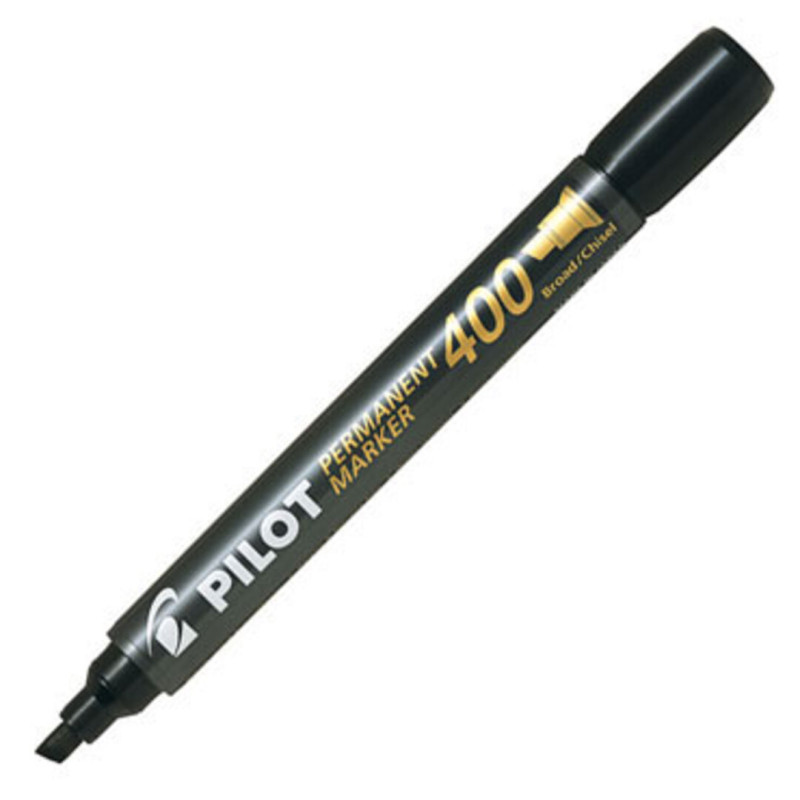 MARCD. PILOT SCA-400 BISELADA NEGRO C/12U
