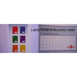 LIBRETA ESCOLOFI 4º 32H CUADRO 4*4  C/MARGEN 131.0965