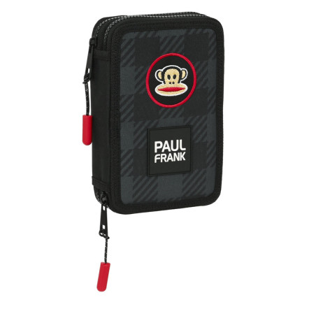 PLUMIER DOBLE PQÑO 28 PCS PAUL FRANK "CAMPERS" SAFTA23 ENERO 412319854