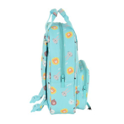 MOCHILA INFANTIL CON ASAS FACIL LIMPIEZA SAFTA PREESCOLAR "CAT" 612284765 28*20 SAFTA22