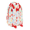 MOCHILA INFANTIL CON ASAS FACIL LIMPIEZA SAFTA PREESCOLAR "ALPHABET" 612287765 28*20 SAFTA22