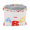 SACO PLANO JUNIOR FACIL LIMPIEZA SAFTA PREESCOLAR "ALPHABET" 612287855 34*26 SAFTA22