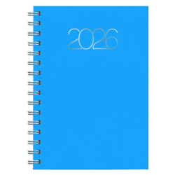 D08-DIETARIO BASE WIRE'O ITAL26 2026 PREMIUM AZUL-B32 D/P 14’5X20’5 CM ESPIRAL 0D0858B32