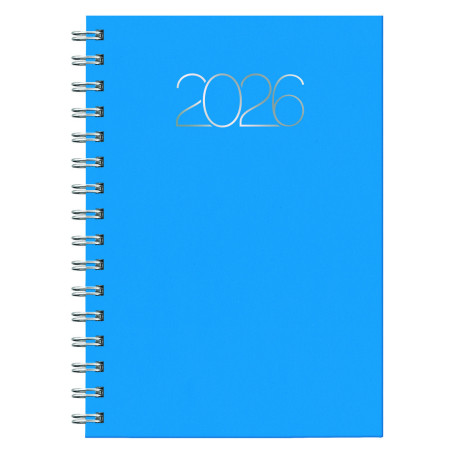D08-DIETARIO BASE WIRE'O ITAL26 2026 PREMIUM AZUL-B32 D/P 14’5X20’5 CM ESPIRAL 0D0858B32