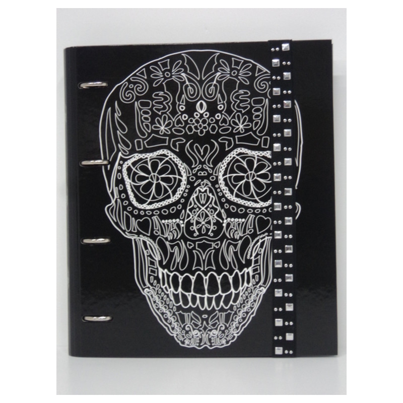 CUADERNO EUROPEAN A-4 4A RINGBOOK SENFORT15 KATACRAK GALACTIC SKULL 105045