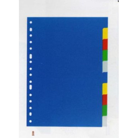 SEPARADOR FL MULTI 10 POSICIONES OPACO ESSELTE 11610 UNIDAD