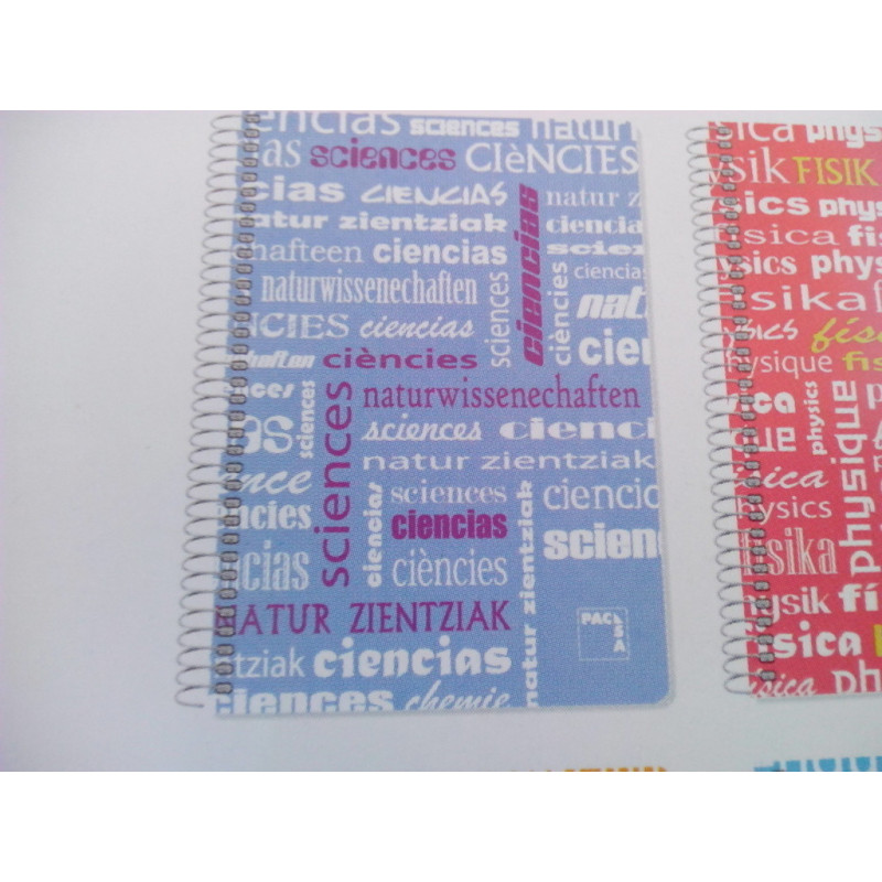 CUADERNO T PP FOLIO 80H PACSA PLASTIPAC 90G CUADROS 4*4 CIENCIAS 16524 ^