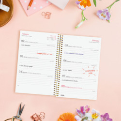 AGENDA DESIGN COL.E5 SVH 2026 FLORA+ FINOCAM26 742213026 124 X 14 X 181 MM