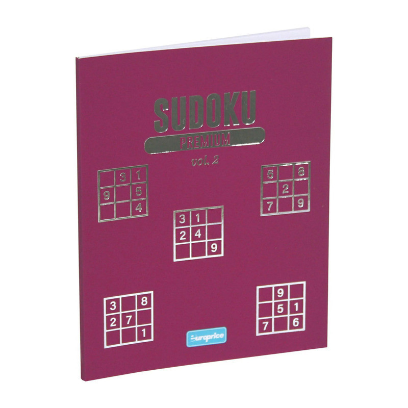 CUADERNO EUROPRICE SUDOKUS PREMIUM 2 MOD PIA5634