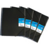 CUADERNO A-4 MAXIPLAS 80H 10F NEGRO 39842510 GRAFOPLAS