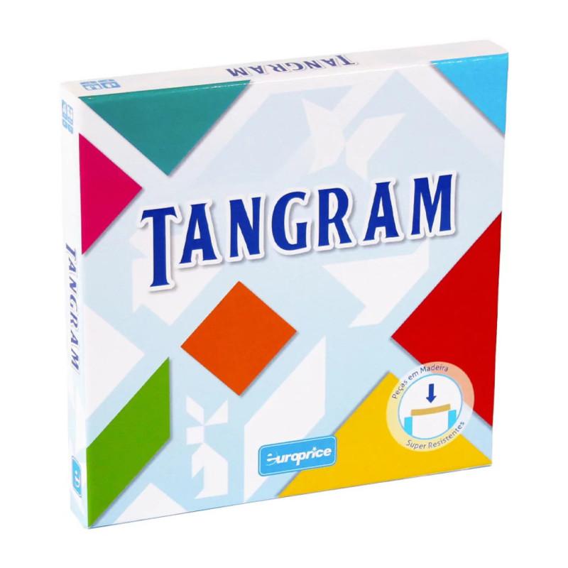 JUEGO TANGRAM EUROPRICE CAJA CARTON PIEZAS MADERA PU7844