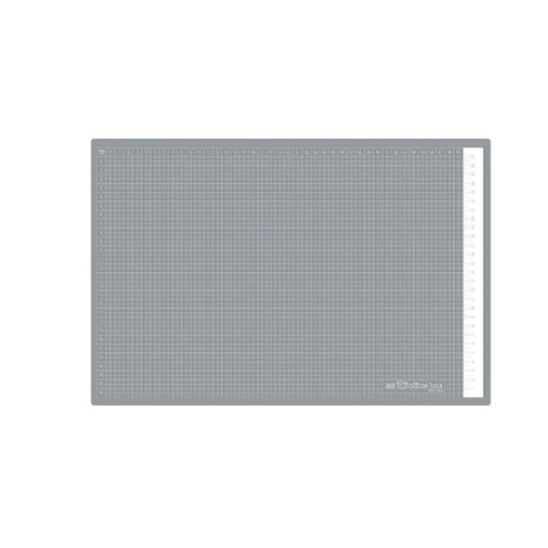PLANCHA CORTE OFFICE BOX SERIE PROFESIONAL 5MM 45*30 GRIS 0303