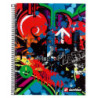 CUADERNO EUROPEAN DEC A-4 SAFTA 11 LOTTO GRAFFITI 120H 511126064 ^
