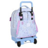MOCHILA GDE. C/RUEDAS COMPACT EXTRAIBLE FROZEN "BELIEVE" 612315918 SAFTA23 VAC