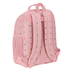 MOCHILA DOBLE ADAPT.CARRO GLOWLAB "HEARTS" SAFTA23 ENERO 612317773