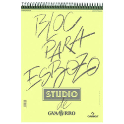 BLOC DIBUJO ESPIRAL 100H 90G A4 ESBOZO GUARRO CANSON