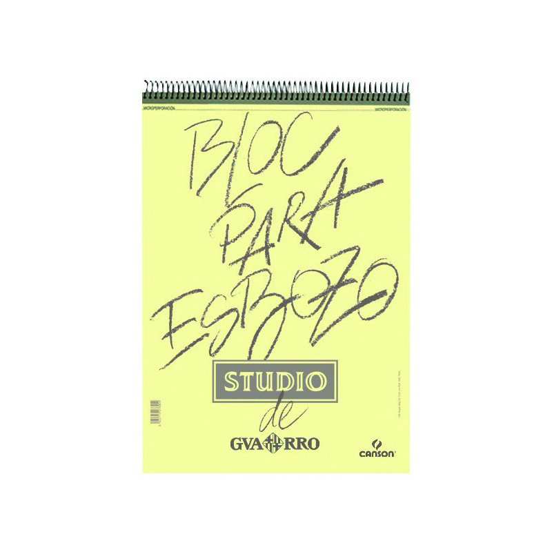 BLOC DIBUJO ESPIRAL 100H 90G A4 ESBOZO GUARRO CANSON
