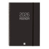 AGENDA OPAQUE E40 SVH 2026 NEGRO+ FINOCAM26 742786026 217 X 14 X 297 MM