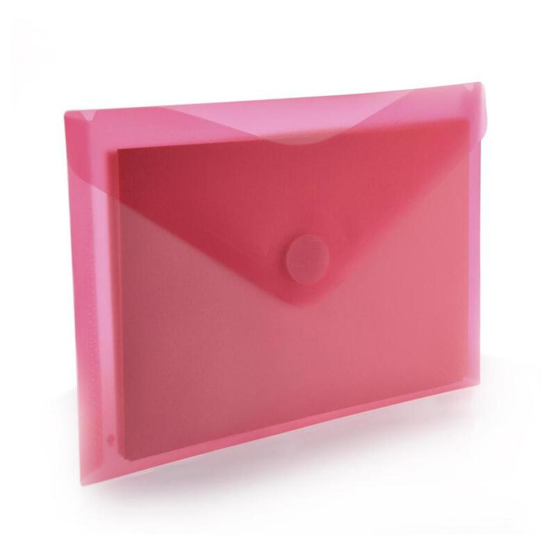 DOSSIER VELCRO A-5 OFFICE BOX ROJO PTE 10U 90446