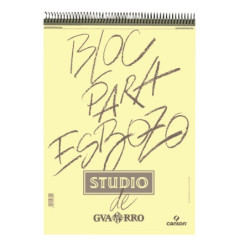 BLOC DIBUJO ESPIRAL 100H 90G A3 ESBOZO GUARRO CANSON