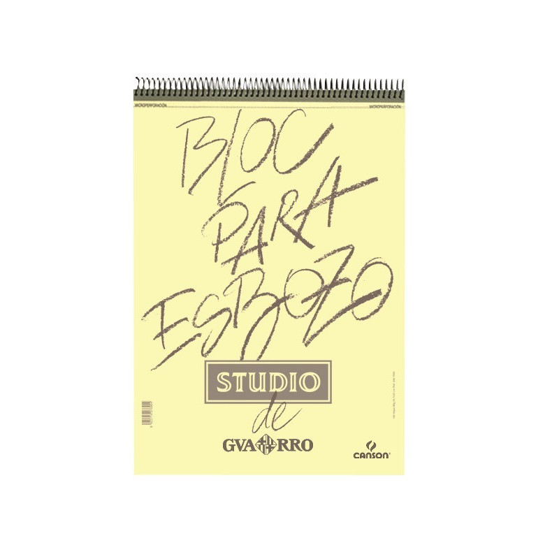 BLOC DIBUJO ESPIRAL 100H 90G A3 ESBOZO GUARRO CANSON