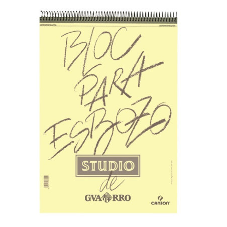 BLOC DIBUJO ESPIRAL 100H 90G A3 ESBOZO GUARRO CANSON