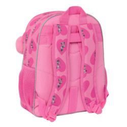 MOCHILA JUNIOR ADAPT.CARRO MINNIE MOUSE "LOVING" 612334640 SAFTA24