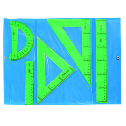 CONJUNTO DIBUJO ESCOLAR REGLAS VERDES SAFTA25 ENERO 941001