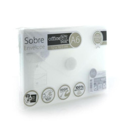 DOSSIER VELCRO A-6 16*12 OFFICE BOX TRANSPARENTE PTE 10U 90961