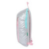 MINI MOCHILA CREMALLERA VERTICAL BENETTON "SILVER" 612353821 SAFTA24