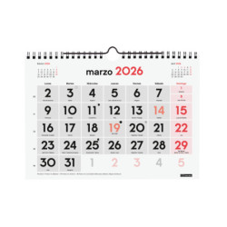 CALENDARIO PARED N.GRANDES S 2026+ FINOCAM26 780200026 210 X 5 X 155 MM