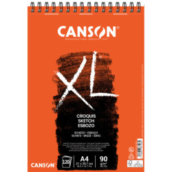 BLOC DIBUJO MICR 21X29,7 120H CANSON XL CROQUIS FINO 90G