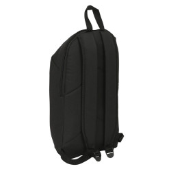 MINI MOCHILA CREMALLERA VERTICAL KAPPA "BLACK" SAFTA23 ENERO 612375821
