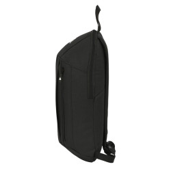 MINI MOCHILA CREMALLERA VERTICAL KAPPA "BLACK" SAFTA23 ENERO 612375821
