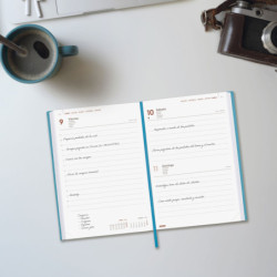 AGENDA MILANO Y10 1DP 2026 CYAN+ FINOCAM26 625162526 143 X 29 X 210 MM