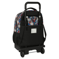MOCHILA GDE. C/RUEDAS COMPACT EXTRAIBLE AVENGERS "FOREVER" 612384918 SAFTA24