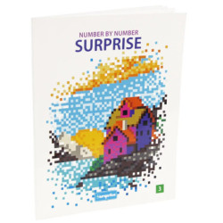 CUADERNO PINTACOLOR EUROPRICE NUMBER BY NUMBER SURPRISE 1-2-3-4 PIA-3975 4MOD