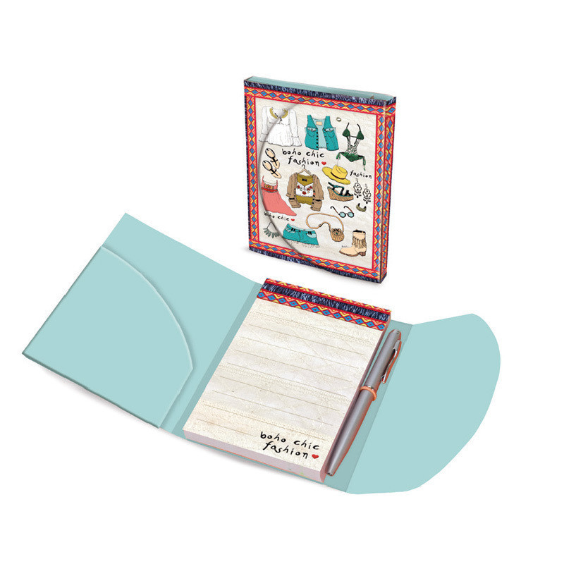 BLOC NOTAS DEC  C/BOLI MAKU16 BOHO CHIC FASHION 153HBO125 ^