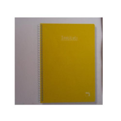 CUADERNO TD FOLIO 80H PACSA INSTITUT CUADROS 4*4 16050 AMARILLO