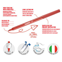 ROTULADOR CARIOCA SET METRO 96 ROTULADORES SURTIDOS CARTON 41022