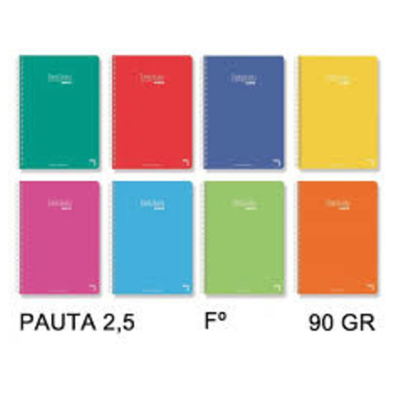 CUADERNO TD FOLIO 80H PACSA INSTITUT EXTRA 90G PAUTA 2,5 16285 ^