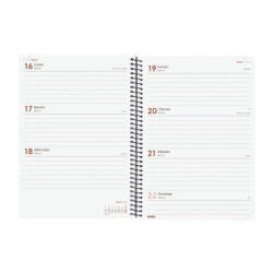 AGENDA YEAR E10 SVH 2026 NEGRO+ FINOCAM26 741456026 162 X 14 X 212 MM